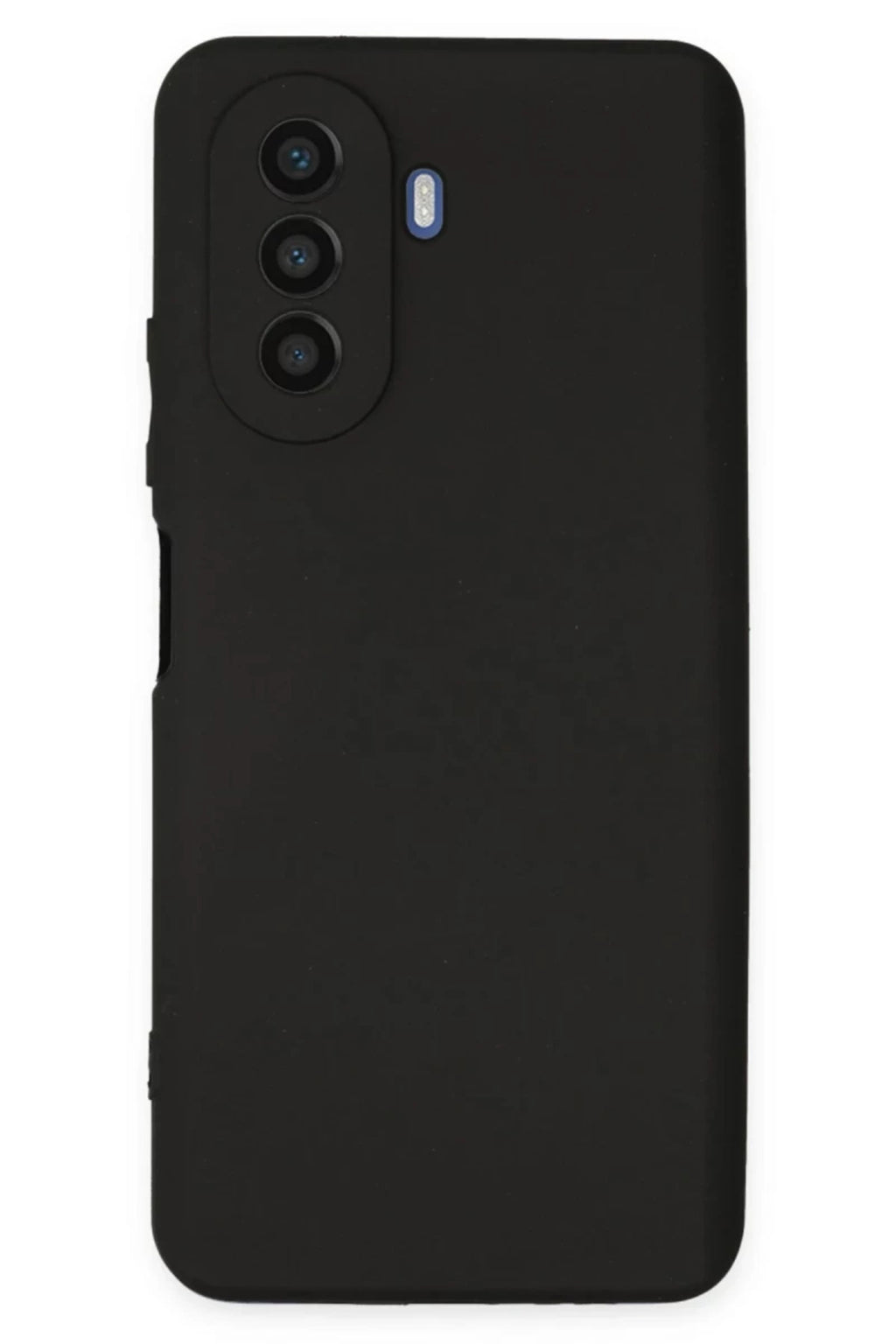 Huawei Nova Y70 Uyumlu Kılıf First Silikon - Siyah