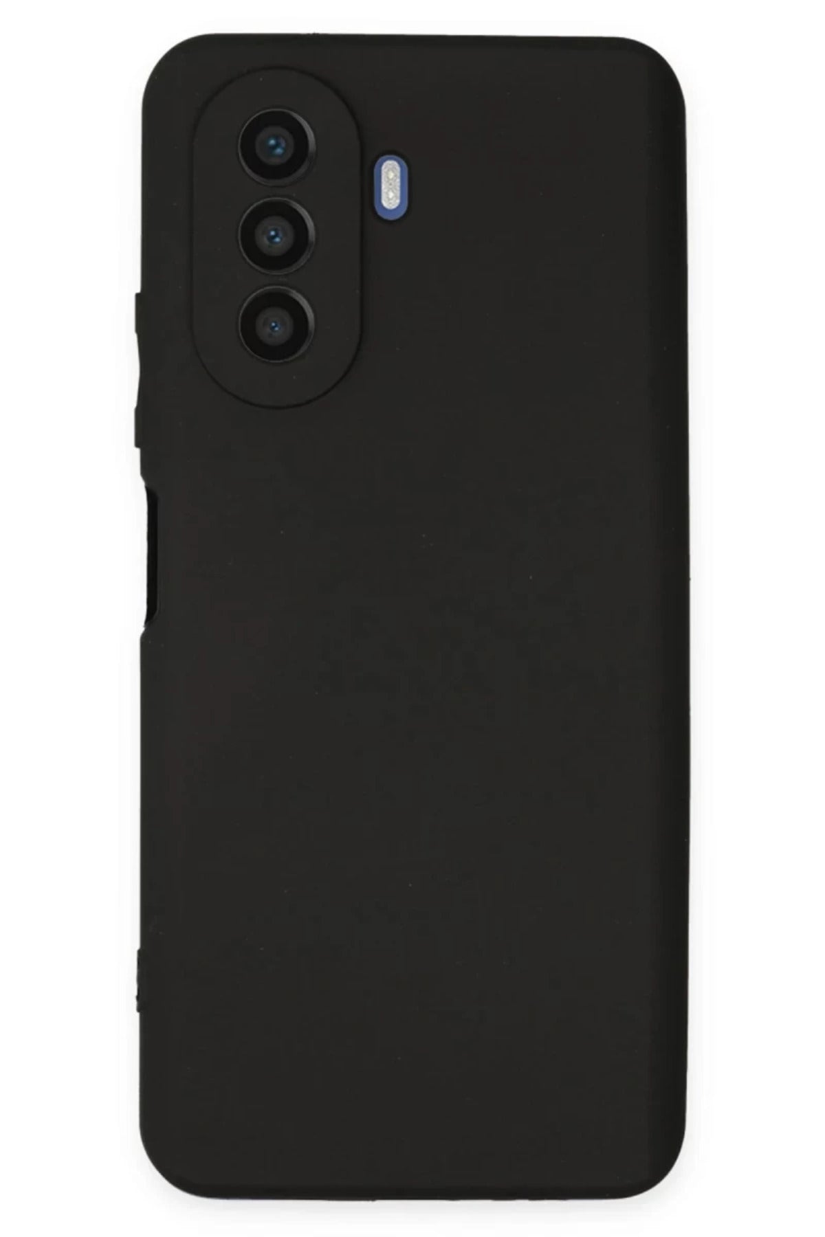 Huawei Nova Y70 Uyumlu Kılıf First Silikon - Siyah