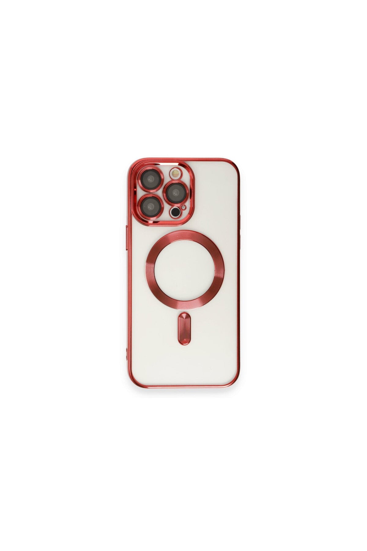 Apple iPhone 14 Pro Max Uyumlu Kılıf Kross Magneticsafe Kapak - Kırmızı