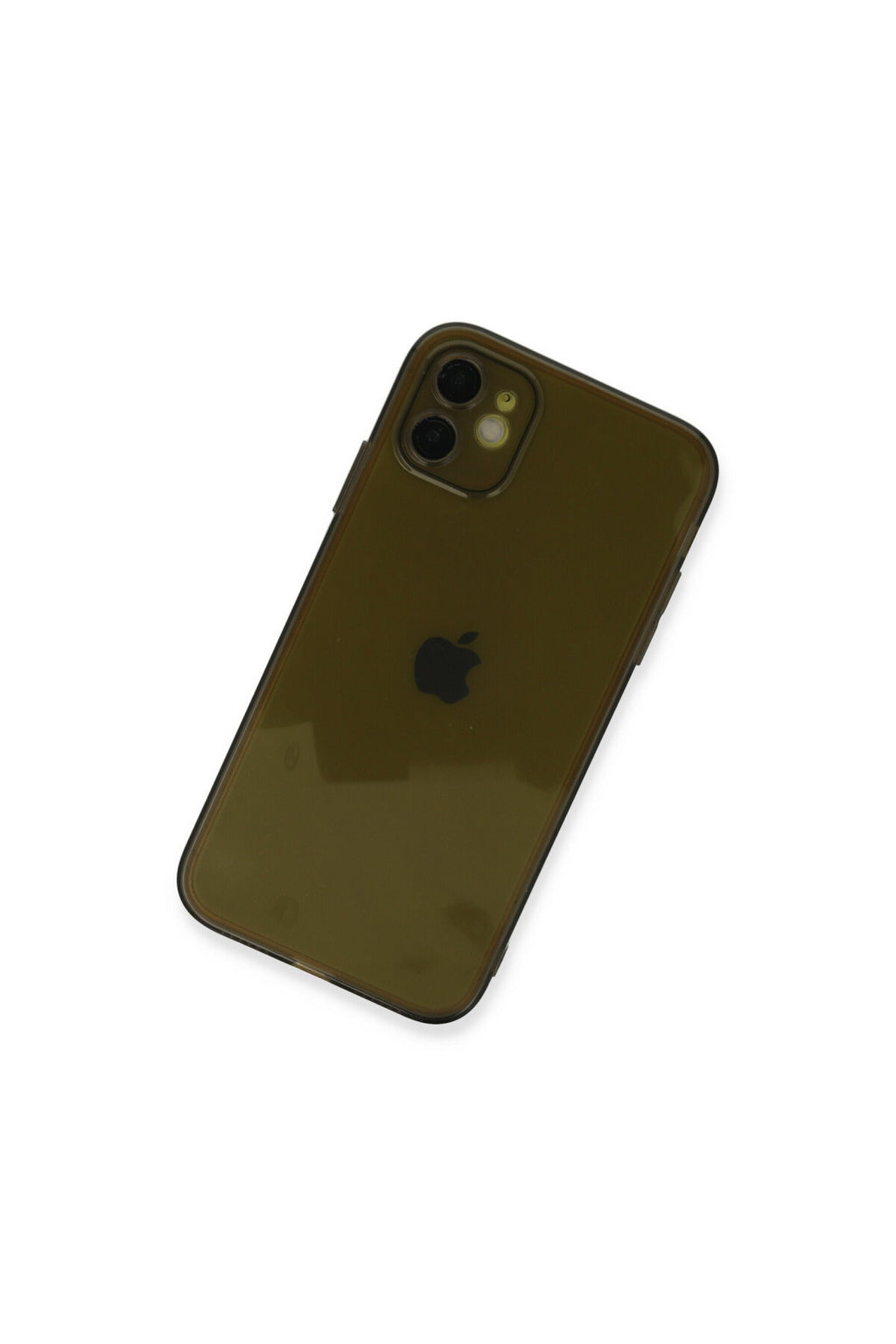 Apple iPhone 12 Uyumlu Kılıf Fly Lens Silikon - Siyah
