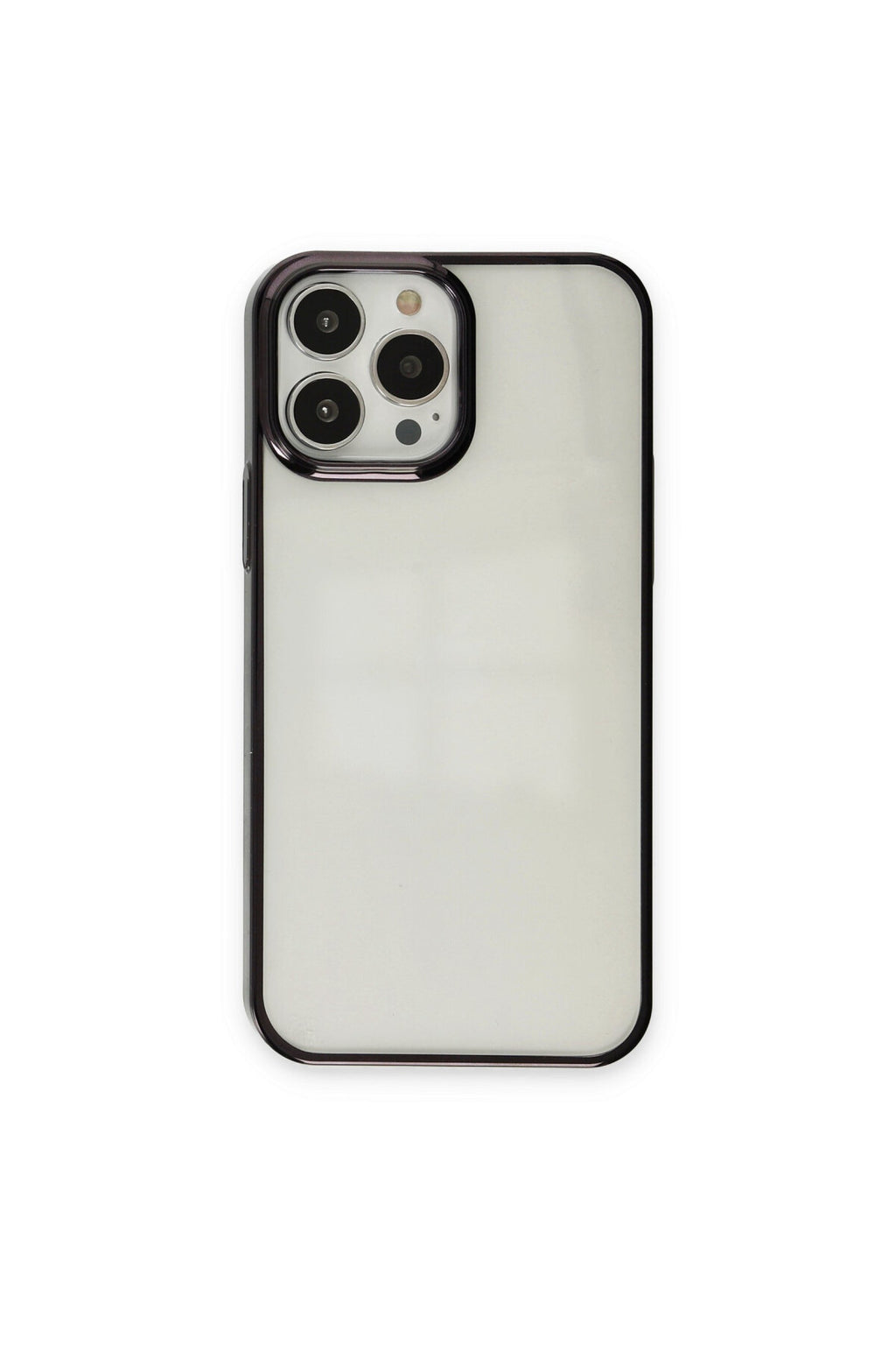 Apple iPhone 14 Pro Max Uyumlu Kılıf Element Silikon - Siyah
