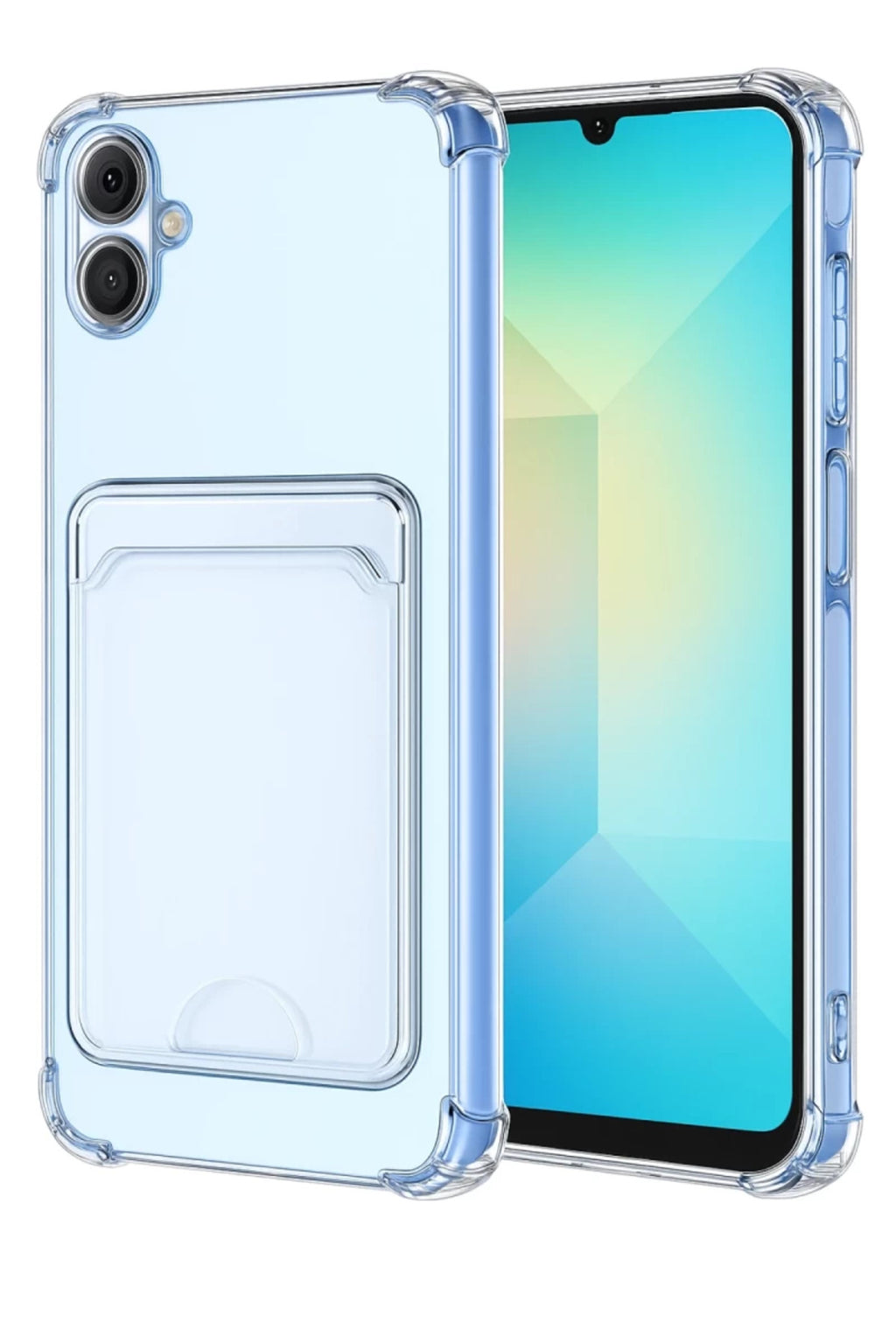 Samsung Galaxy A07 4G Uyumlu Kart Şeffaf Silikon - Şeffaf
