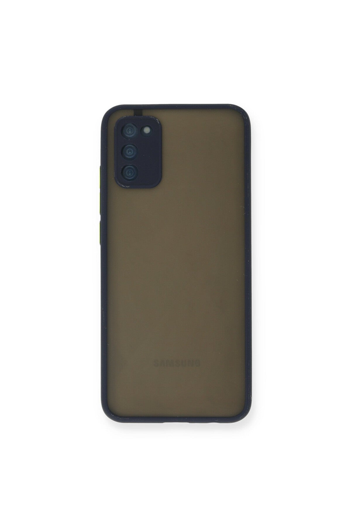 Samsung Galaxy A02S Uyumlu Kılıf Montreal Silikon Kapak - Lacivert