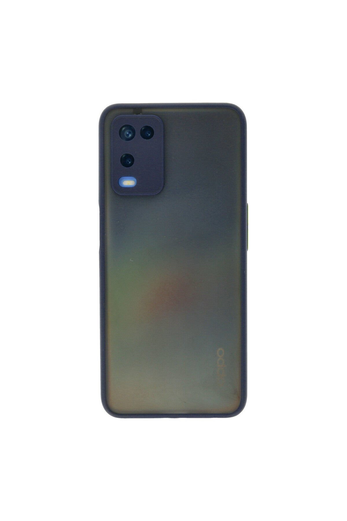 Oppo A54 4G Uyumlu Kılıf Montreal Silikon Kapak - Lacivert