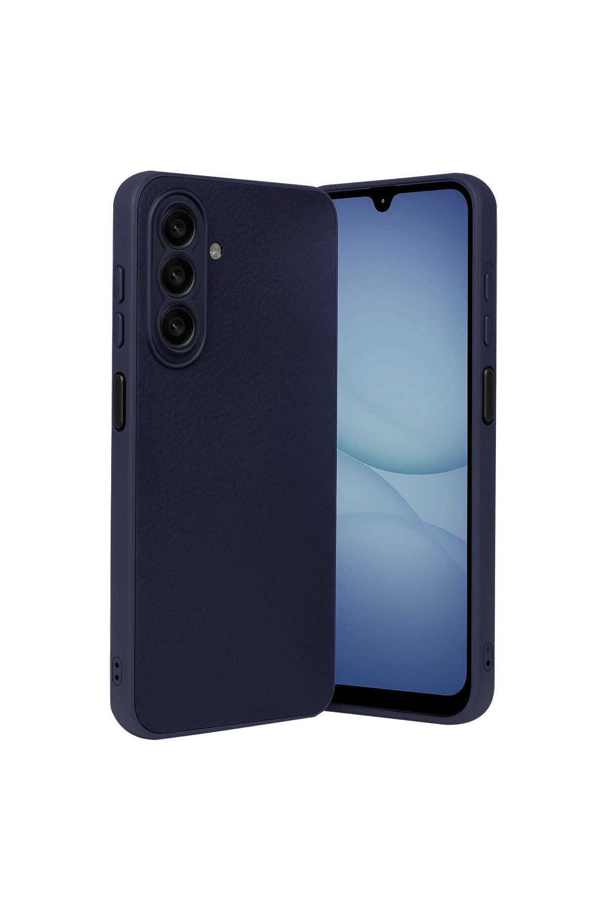 Samsung Galaxy A57 5G Uyumlu Thermax Silikon Kılıf - Lacivert