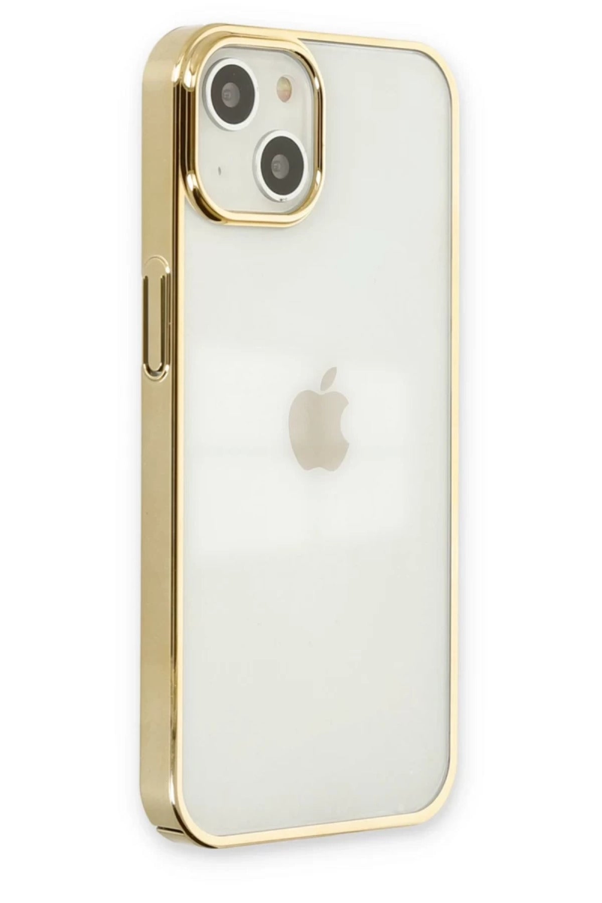 Apple iPhone 14 Plus Uyumlu Kılıf Element Silikon - Gold