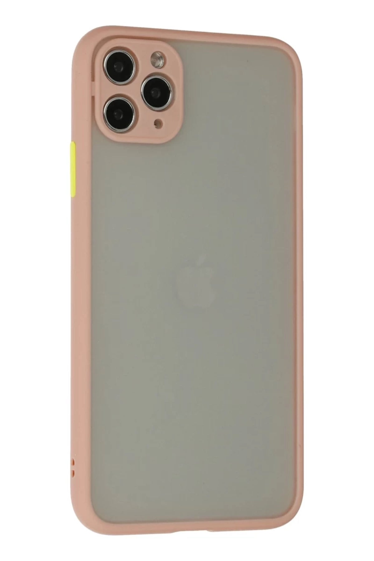 Apple iPhone 12 Pro Max Uyumlu Kılıf Montreal Silikon Kapak - Pembe