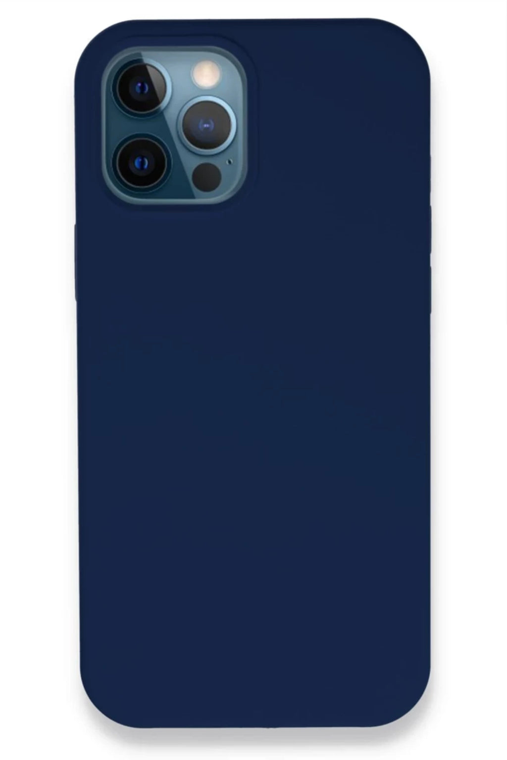Apple iPhone 12 Pro Uyumlu Kılıf Lansman Legant Silikon - Lacivert