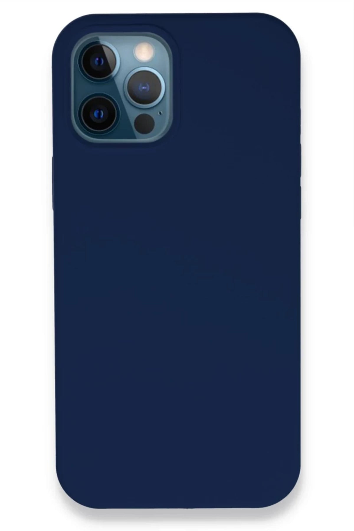 Apple iPhone 12 Pro Uyumlu Kılıf Lansman Legant Silikon - Lacivert