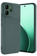 Oppo Reno 14F Uyumlu Auto Focus Karbon Kapak - Koyu Yeşil