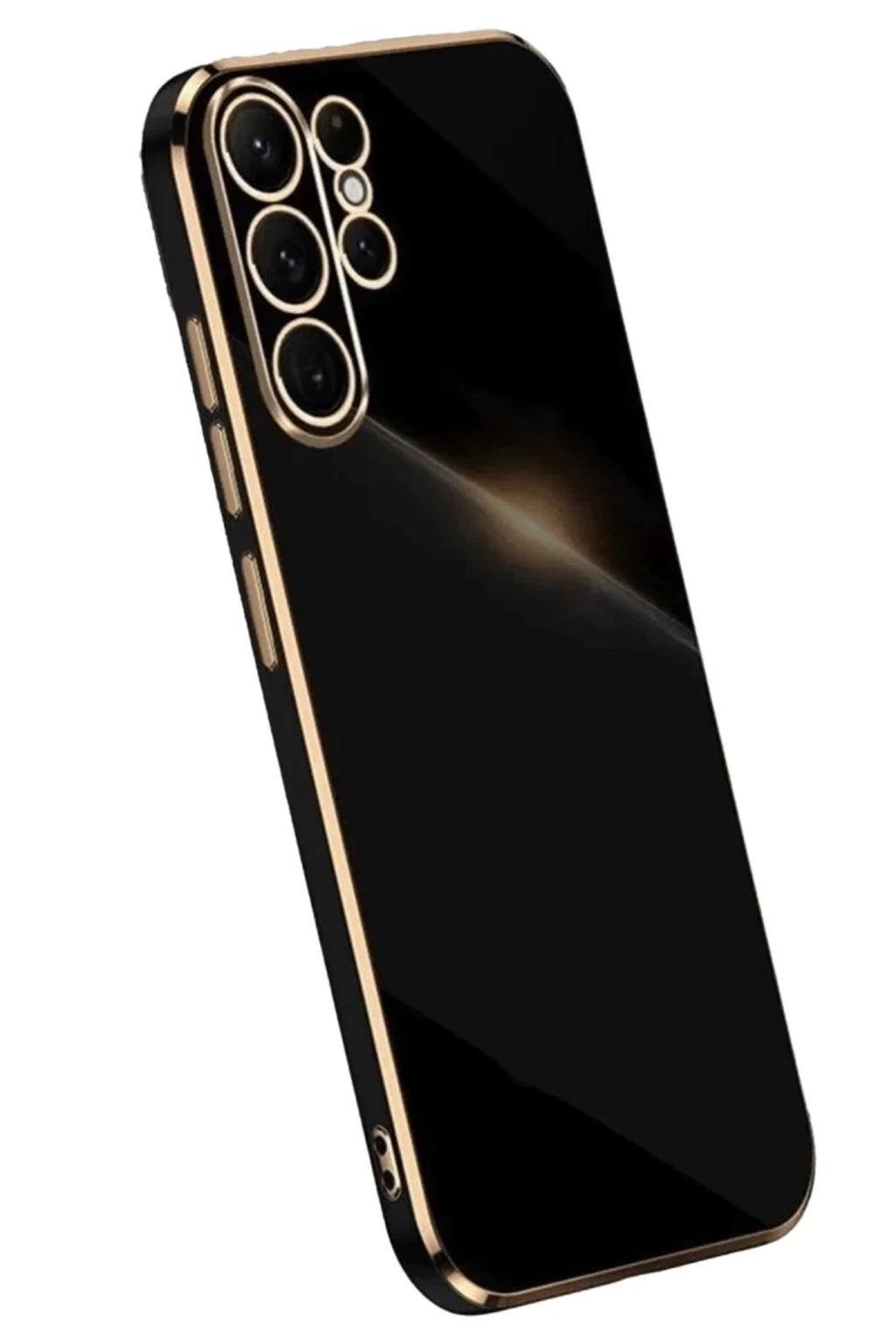 Samsung Galaxy S24 Ultra Uyumlu Kılıf Volet Silikon - Siyah