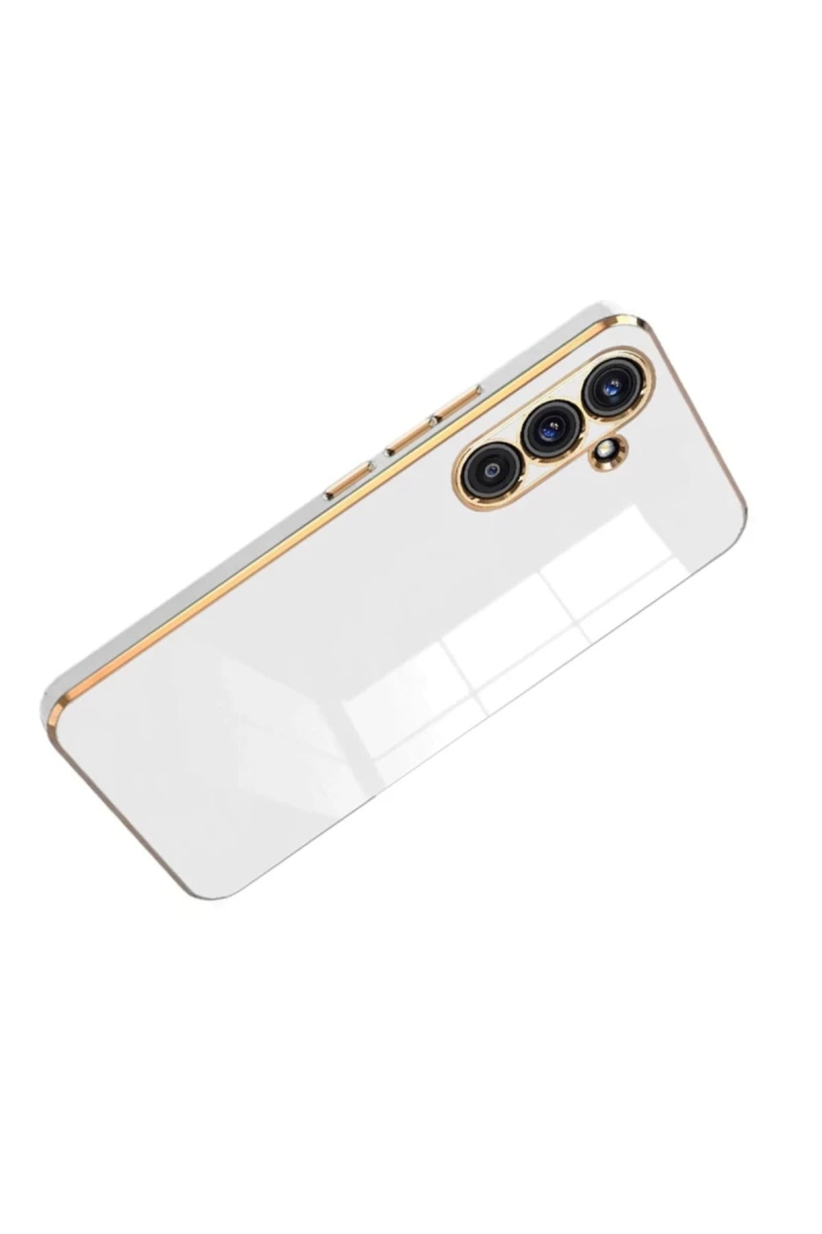 Samsung Galaxy A17 5G Uyumlu Volet Silikon - Beyaz