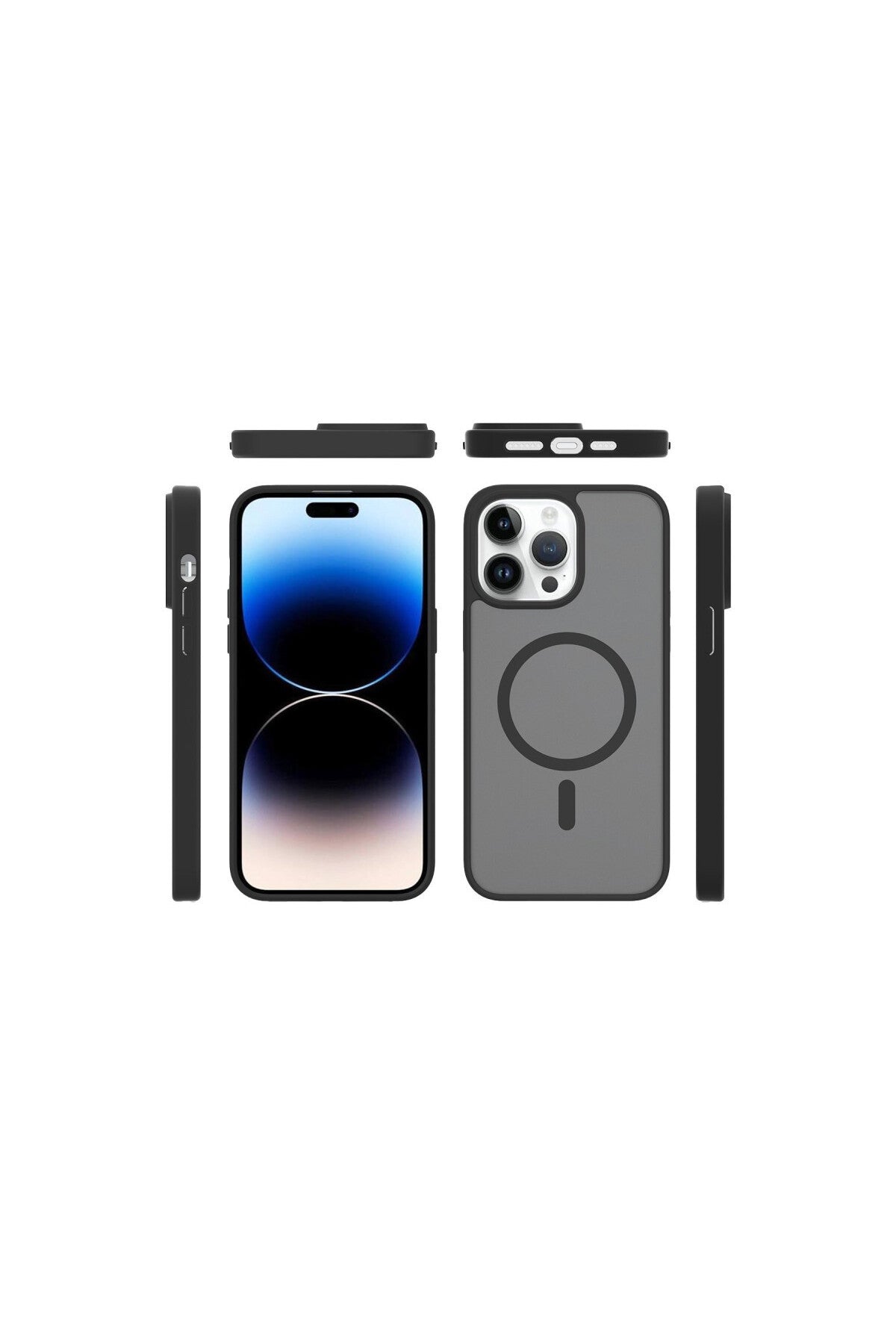Joko Apple iPhone 15 Pro Max Uyumlu Jota Magsafe Kapak - Siyah