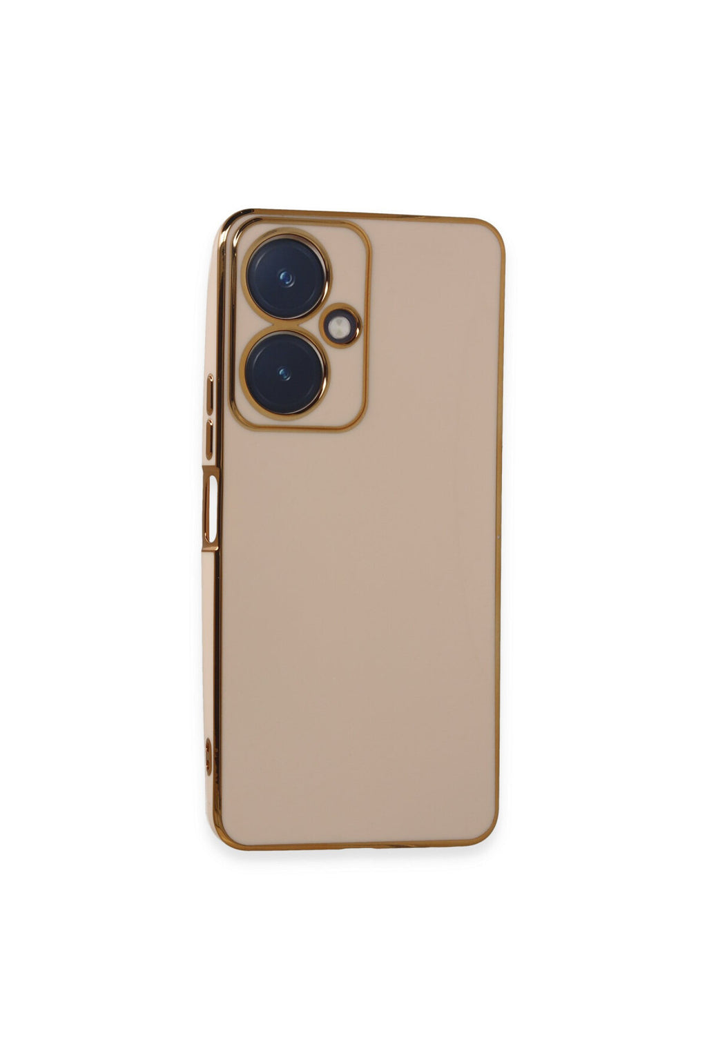 Vivo Y27 Uyumlu Kılıf Volet Silikon - Pembe