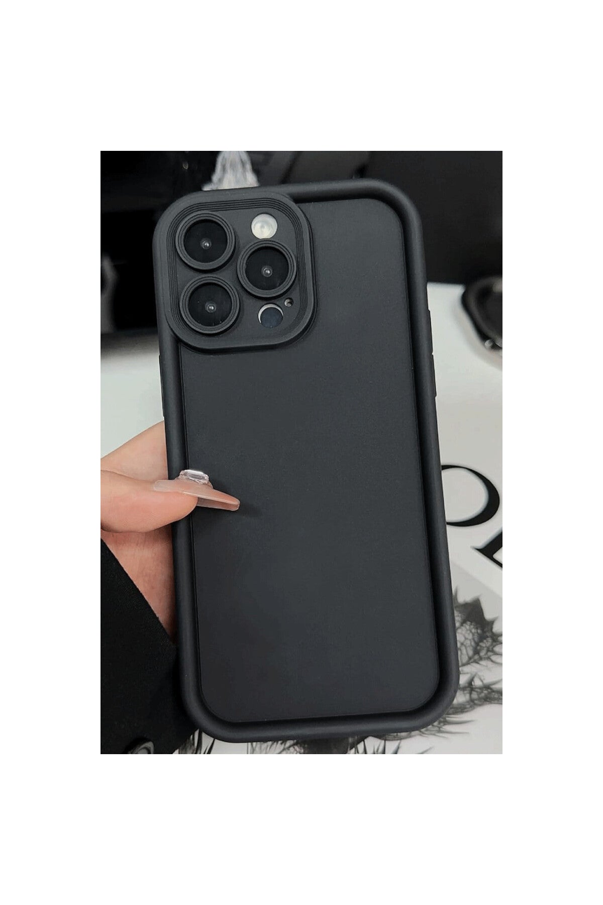 Apple iPhone 11 Uyumlu Kılıf Viera Silikon - Gri