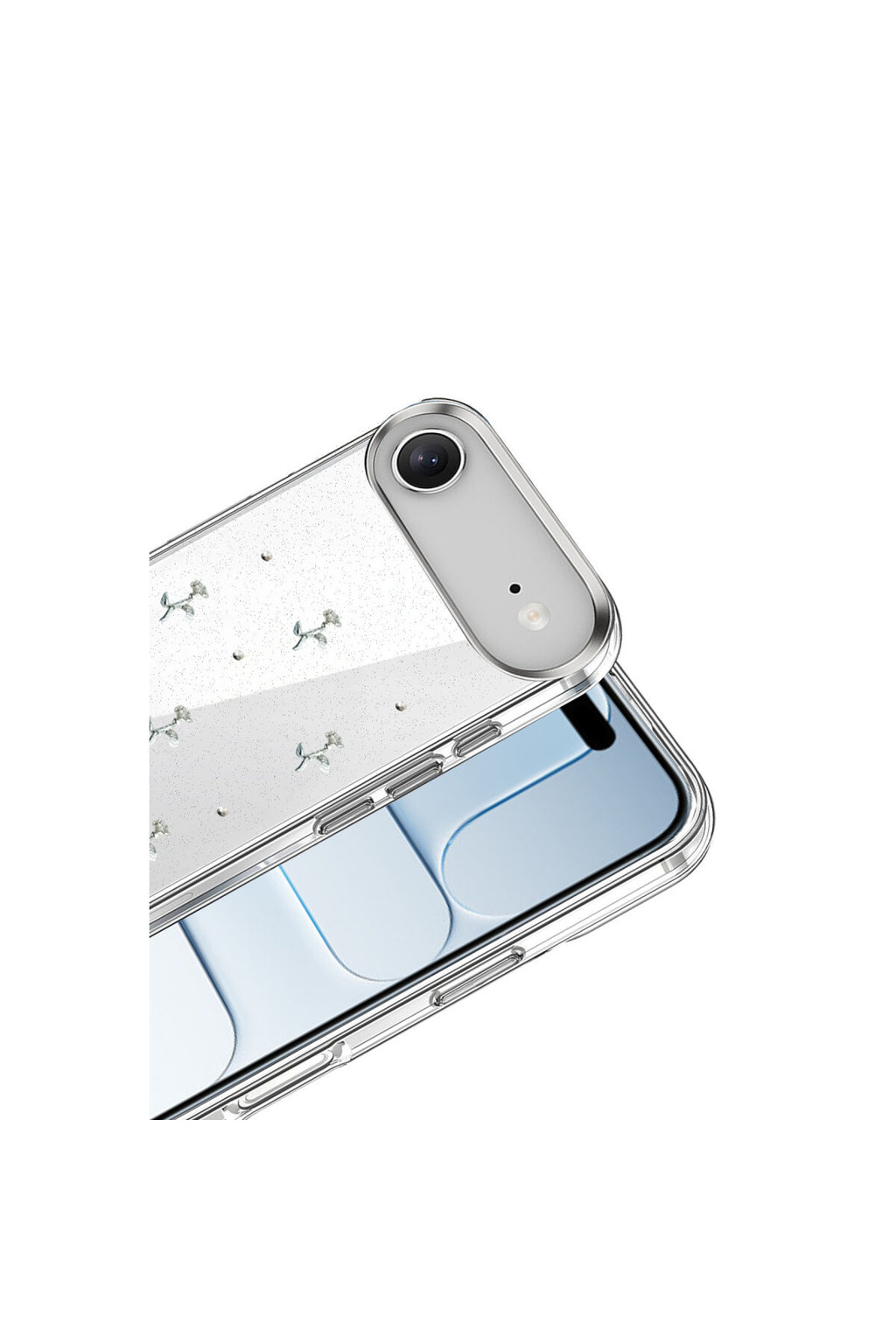 Apple iPhone 17 Air Uyumlu Fiyonk Desenli Kapak - Desen 4