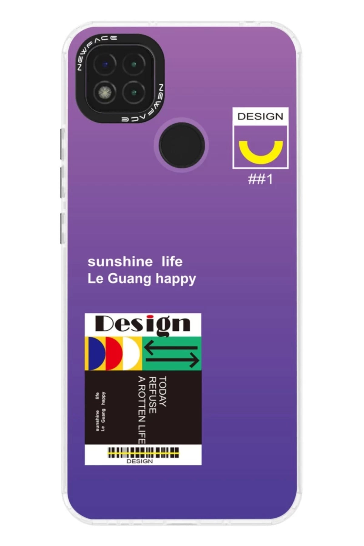 Xiaomi Redmi 9C Uyumlu Kılıf Estoril Desenli Kapak - Estoril - 4