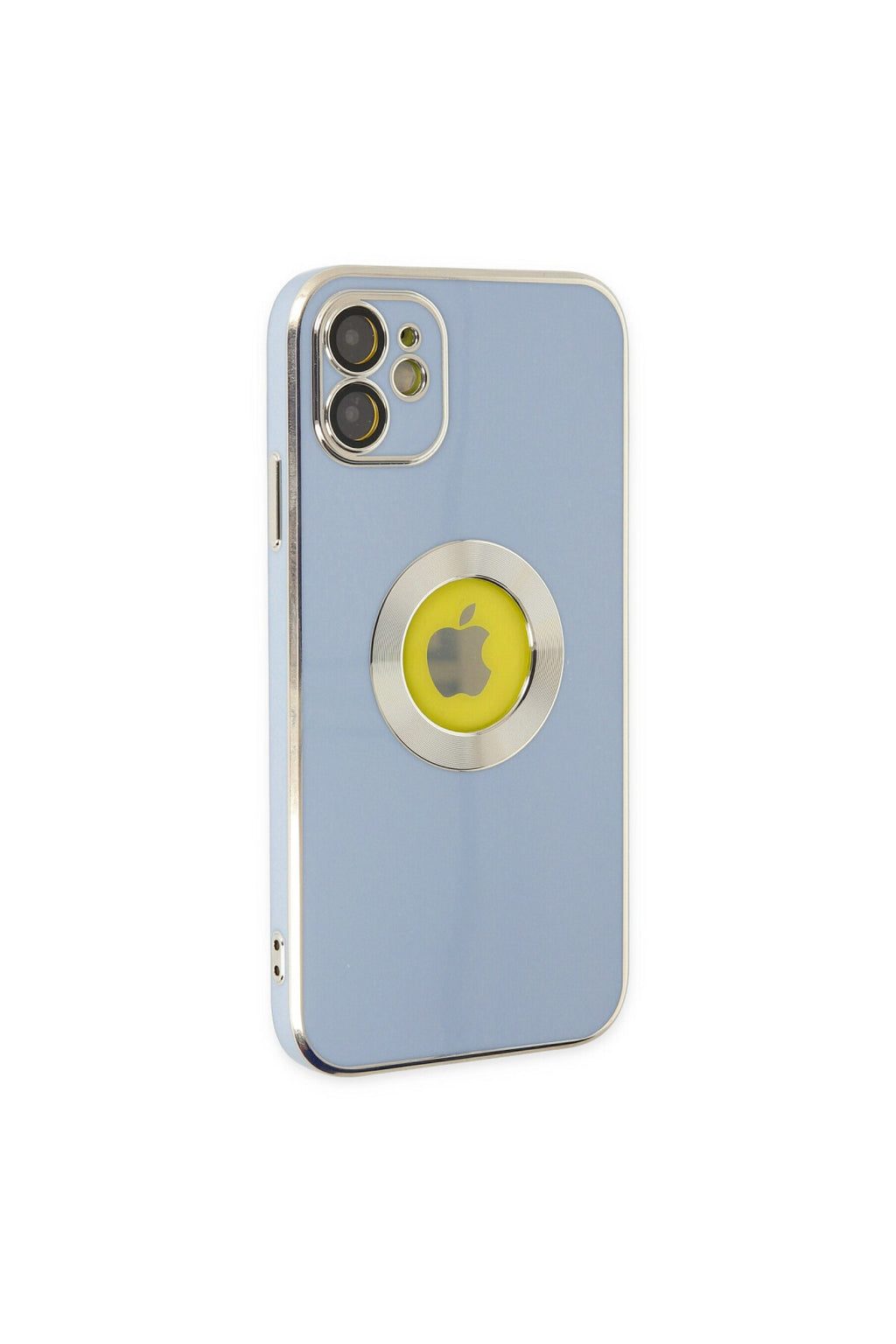 Apple iPhone 12 Uyumlu Kılıf Store Silikon - Sierra Blue
