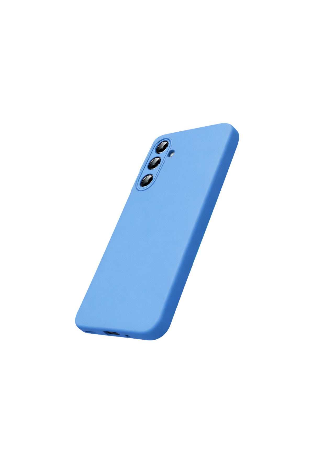 Samsung Galaxy A57 5G Uyumlu First Silikon - Mavi