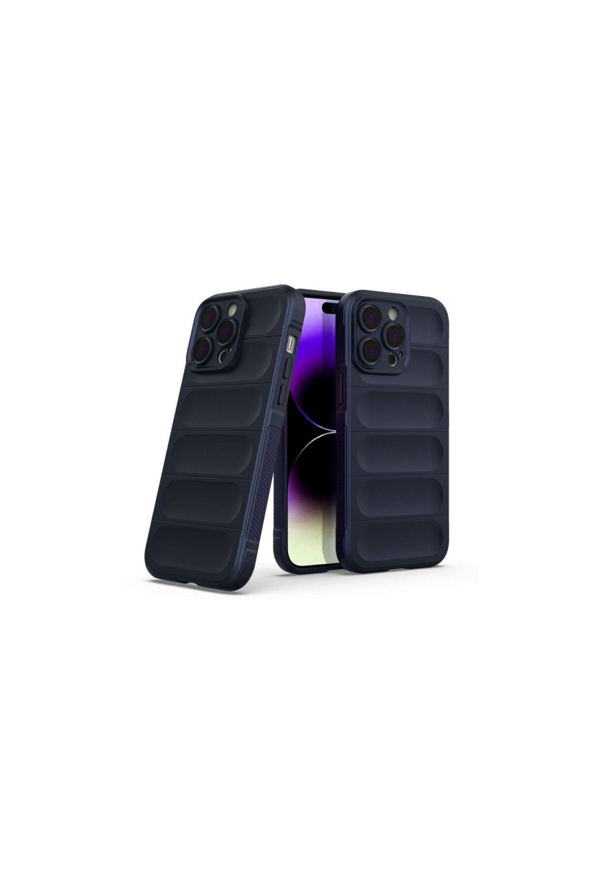 Apple iPhone 16 Pro Max Uyumlu Kılıf Optimum Silikon - Lacivert