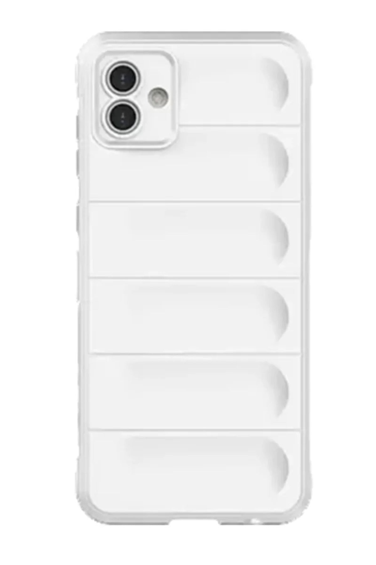 Samsung Galaxy A05 Uyumlu Kılıf Optimum Silikon - Krem