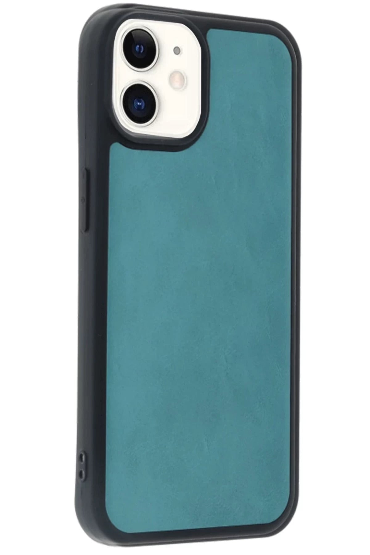 Apple iPhone 11 Uyumlu Kılıf Aras Deri Kapak - Açık Yeşil