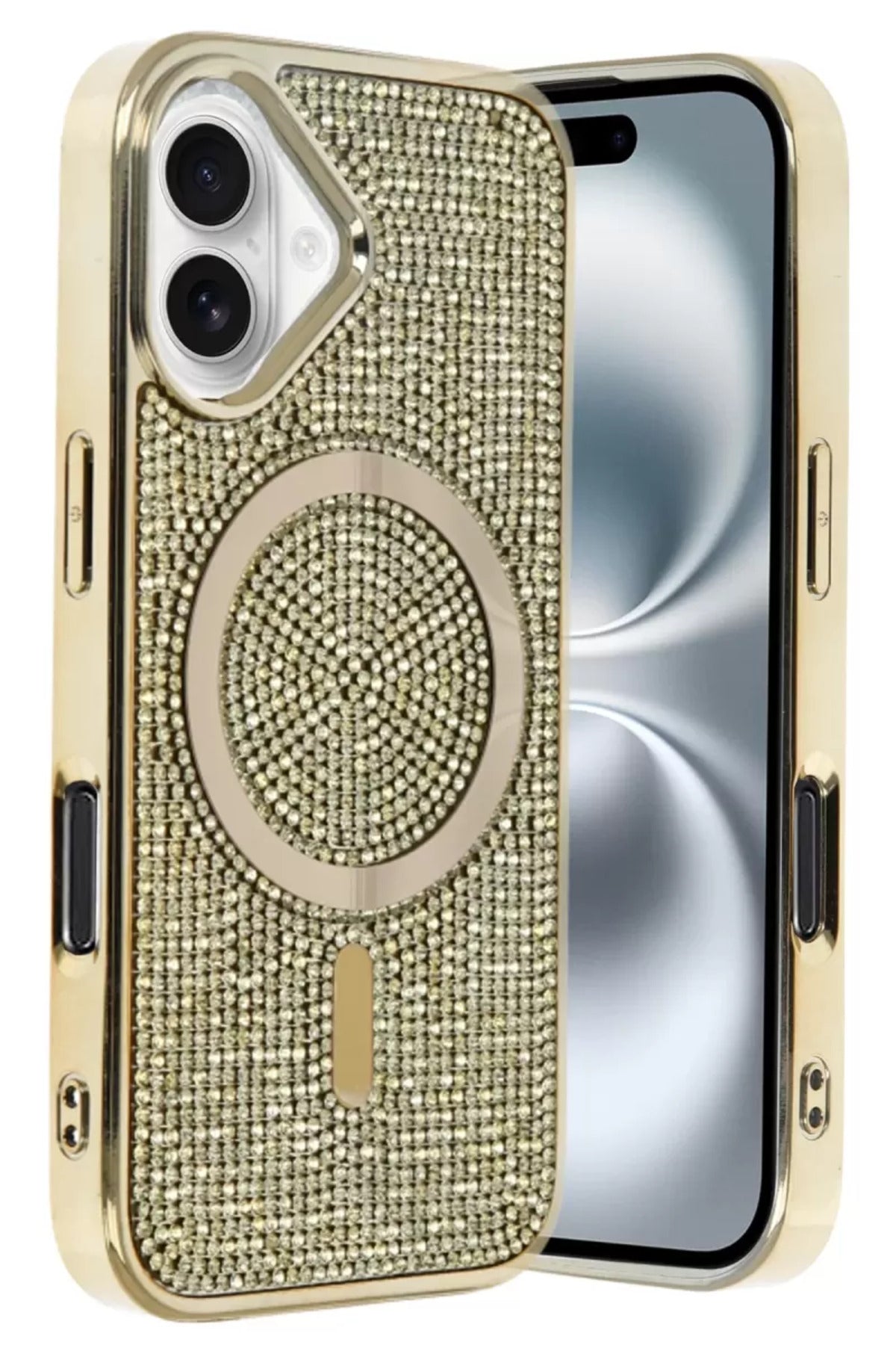 Joko Apple iPhone 16 Uyumlu Helen Magsafe Kapak - Gold