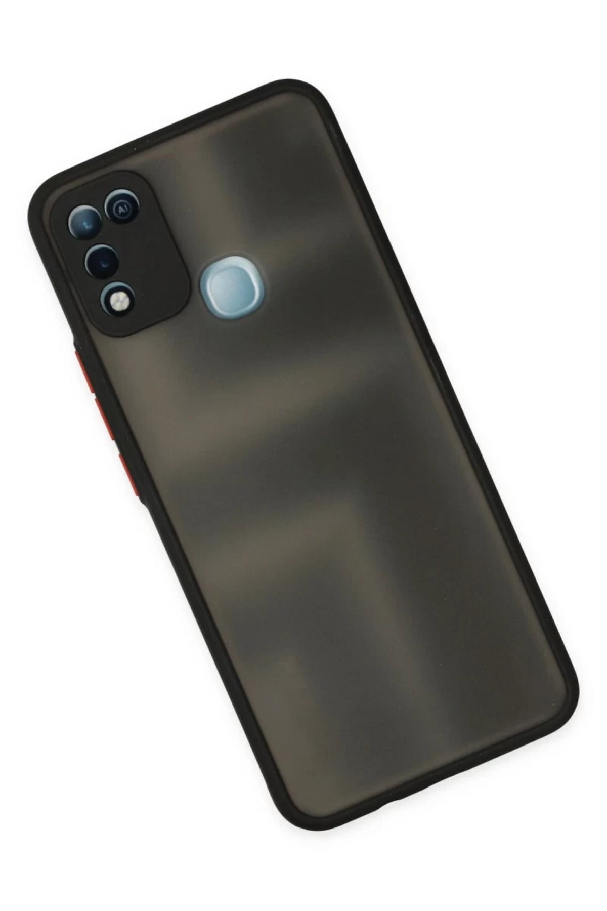 İnfinix Hot 10 Play Uyumlu Kılıf Montreal Silikon Kapak - Siyah