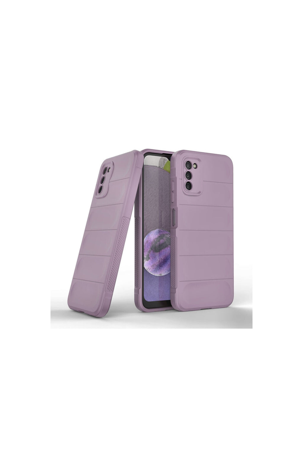 Samsung Galaxy A03S Uyumlu Kılıf Optimum Silikon - Mor