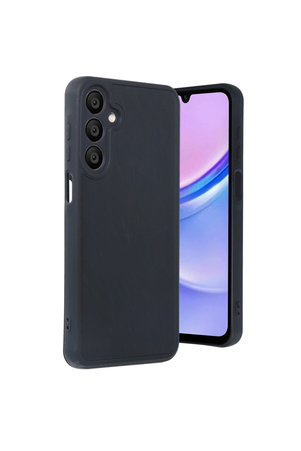 Samsung Galaxy A16 5G Uyumlu Kılıf Aras Deri Kapak - Siyah