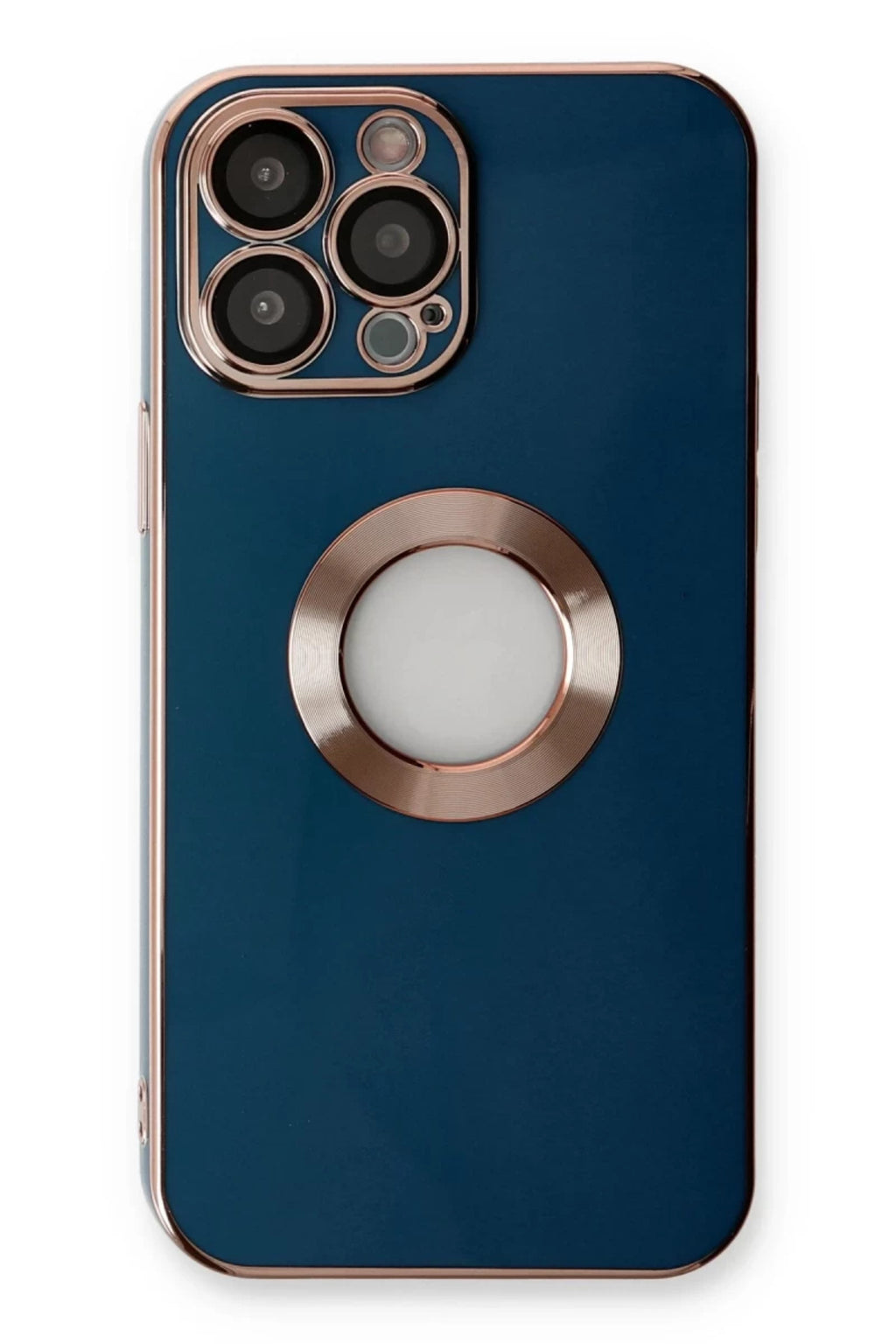 Apple iPhone 14 Pro Max Uyumlu Kılıf Store Silikon - Mavi