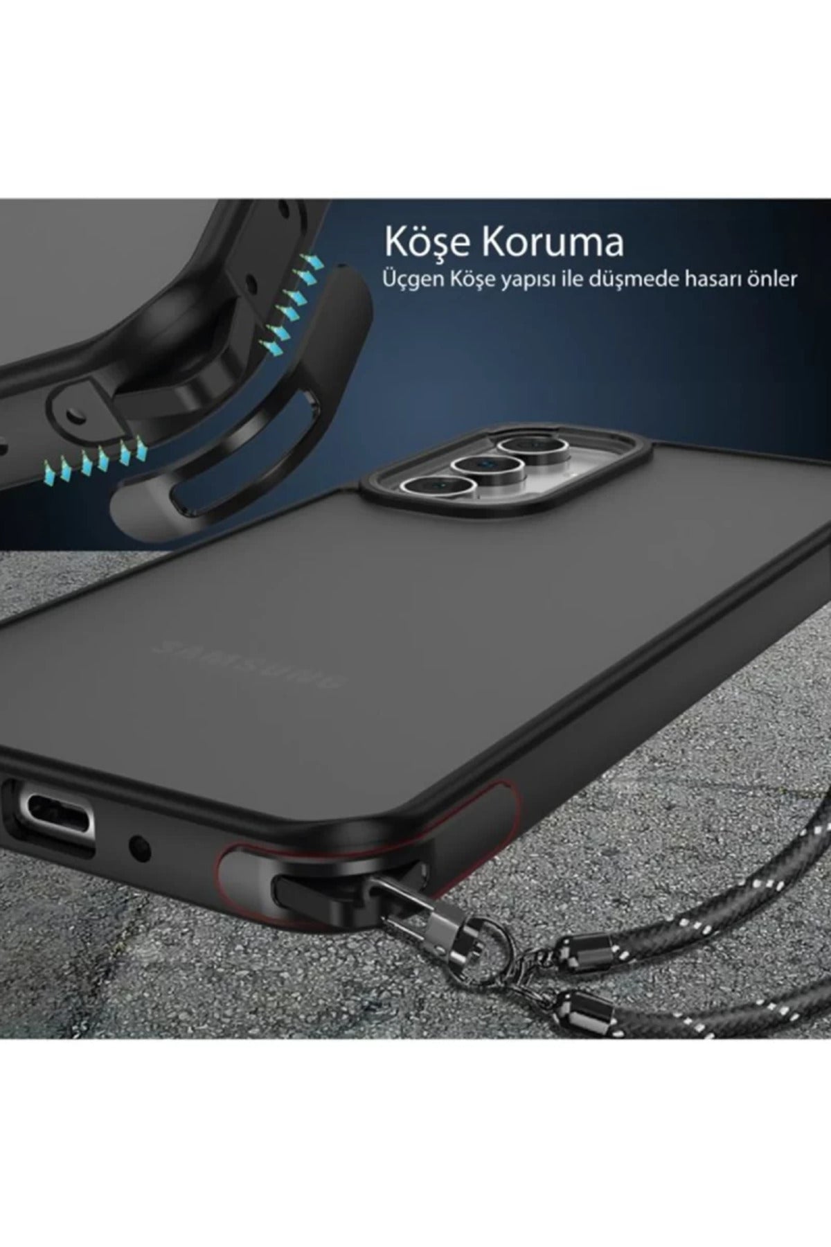 Samsung Galaxy A04S Uyumlu Kılıf Elegant Kapak - Yeşil