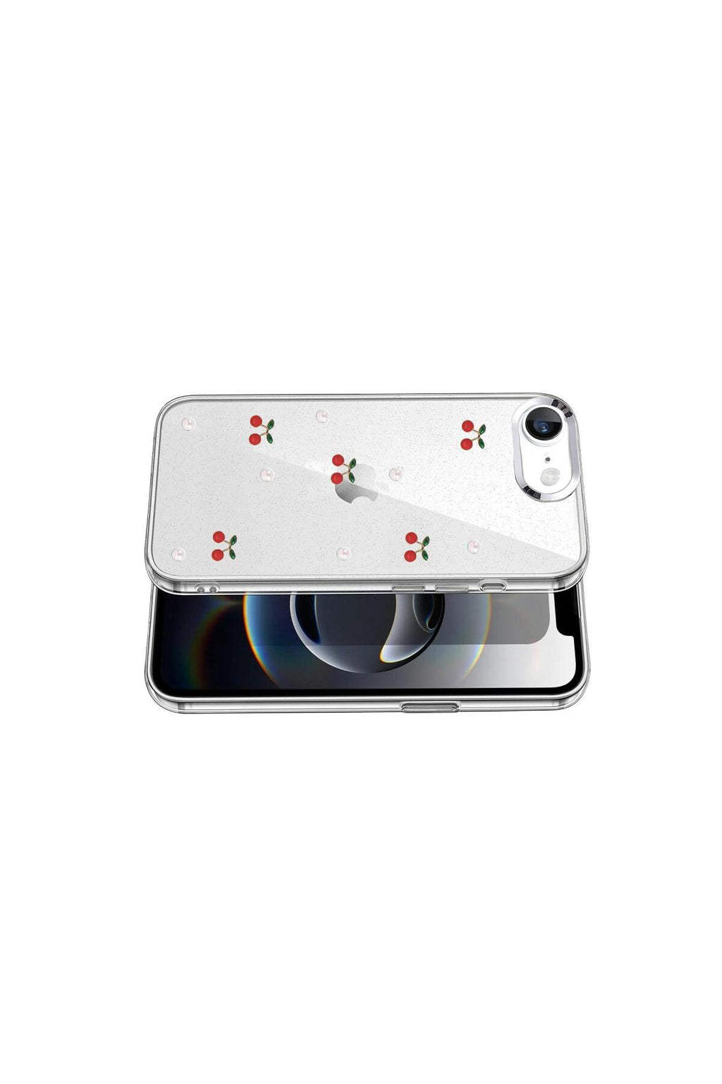 Apple iPhone 16E Uyumlu Fiyonk Desenli Kapak - Desen 9