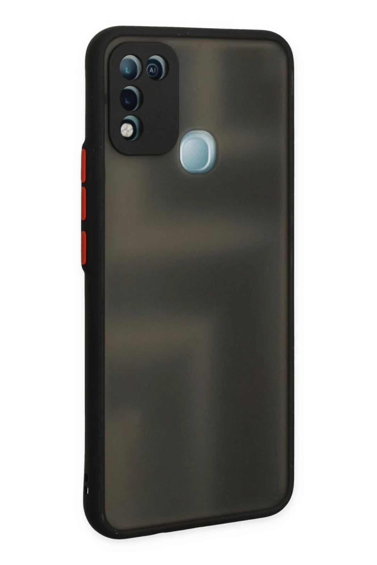 İnfinix Hot 10 Play Uyumlu Kılıf Montreal Silikon Kapak - Siyah
