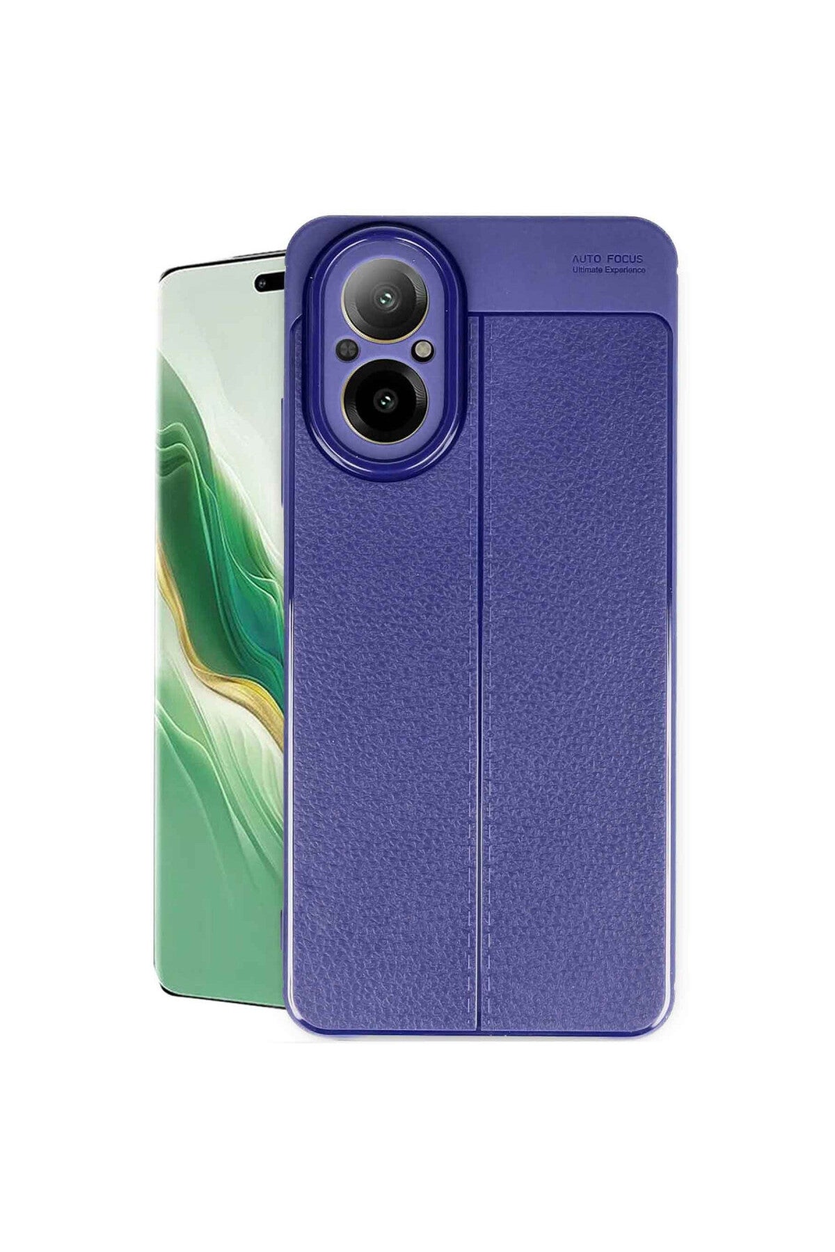 Realme 12 Lite Uyumlu Kılıf Auto Focus Kapak - Lacivert