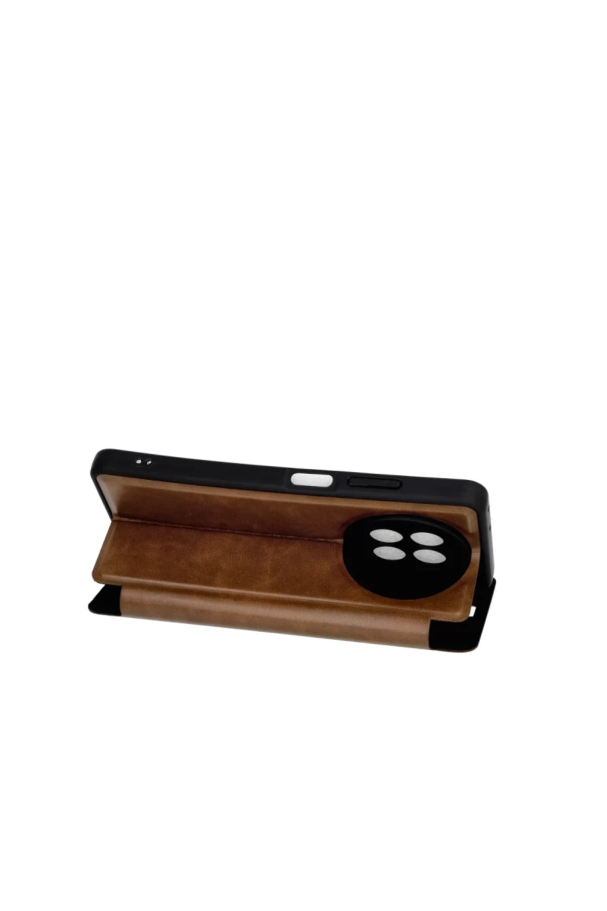 Realme 12 5G Uyumlu Kılıf Flip Cover - Taba