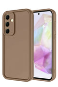 Samsung Galaxy A26 Uyumlu Kılıf Viera Silikon - Kahverengi
