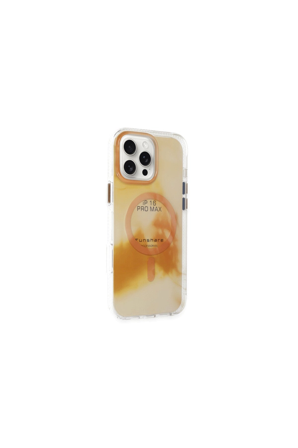 Joko Apple iPhone 16 Pro Max Uyumlu Phantom Magsafe Kapak - Gold