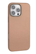 Joko Apple iPhone 16 Pro Uyumlu Wonder Deri Magsafe Kapak - Bronz