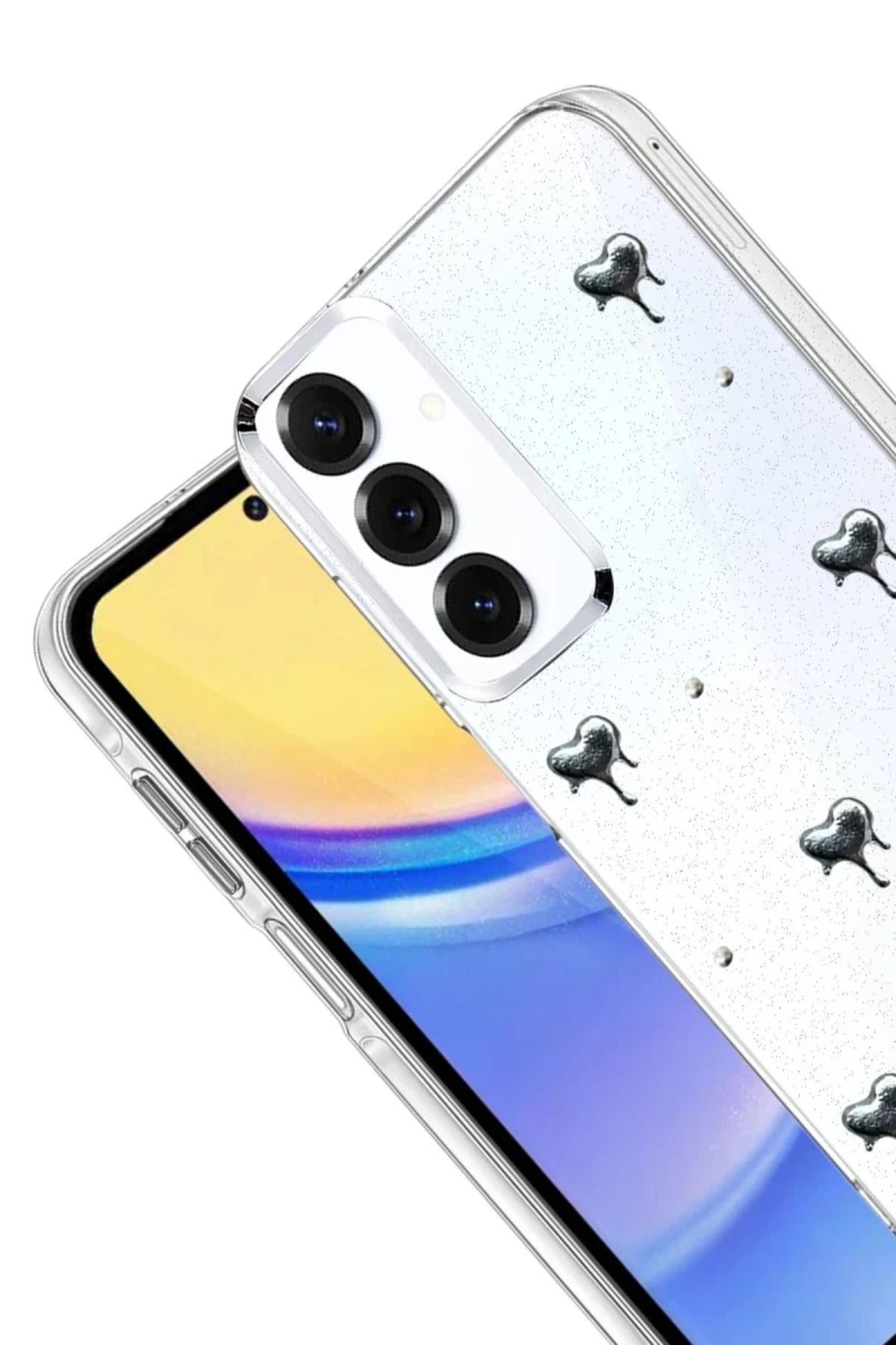 Samsung Galaxy S25 Uyumlu Fiyonk Desenli Kapak - Desen 1