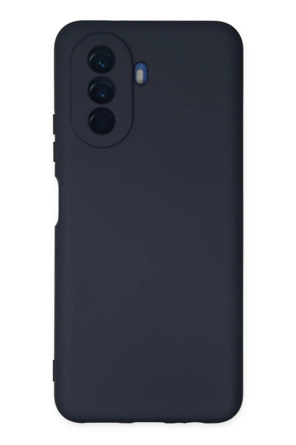 Huawei Nova Y70 Uyumlu Kılıf Nano içi Kadife Silikon - Lacivert