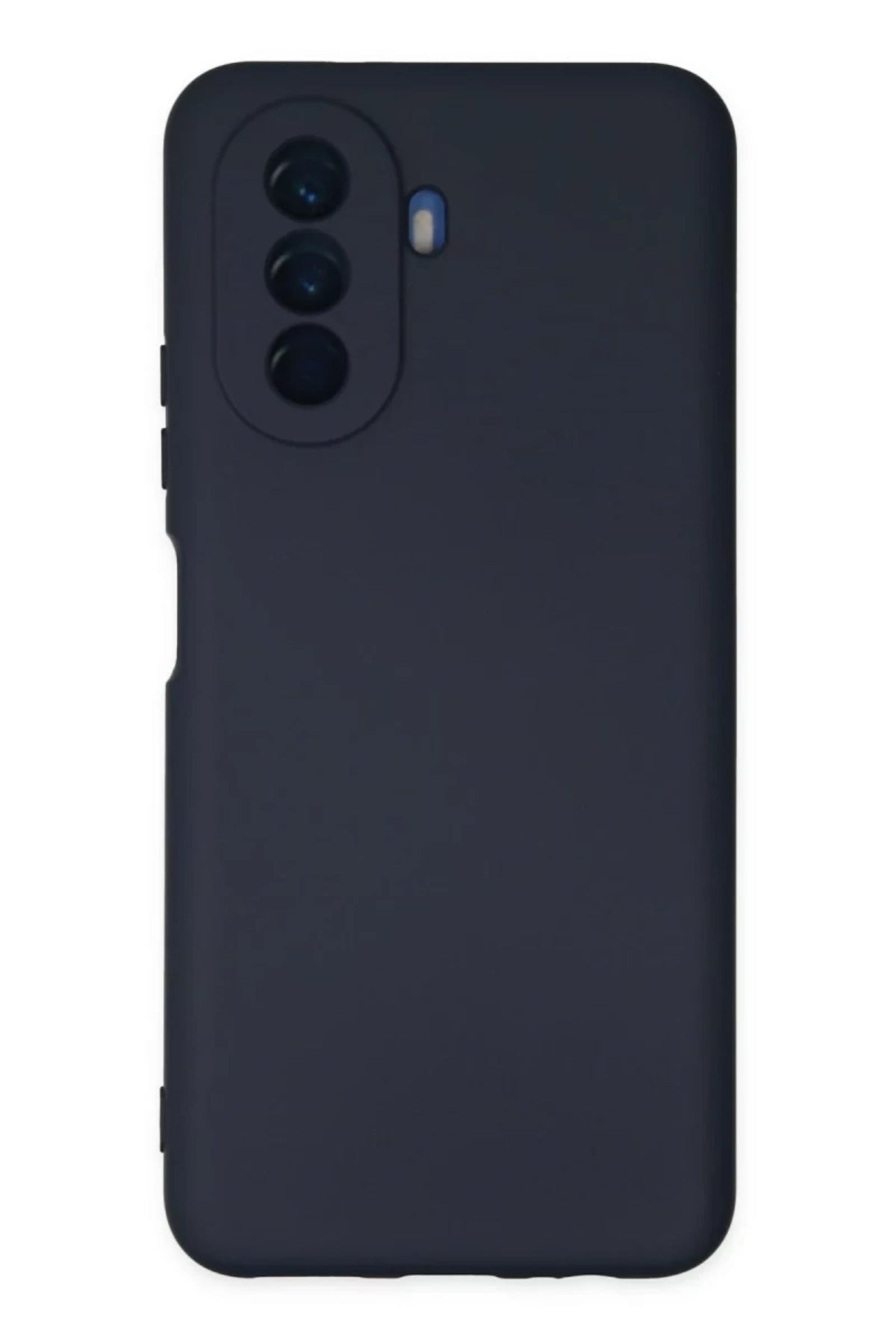 Huawei Nova Y70 Uyumlu Kılıf Nano içi Kadife Silikon - Lacivert
