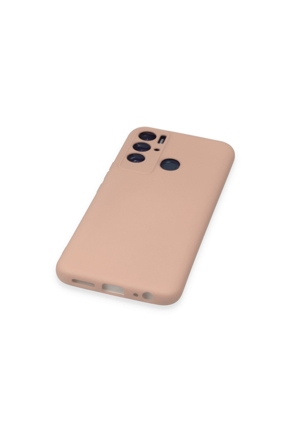 Tecno Pova Neo Kılıf Nano içi Kadife Silikon - Pudra