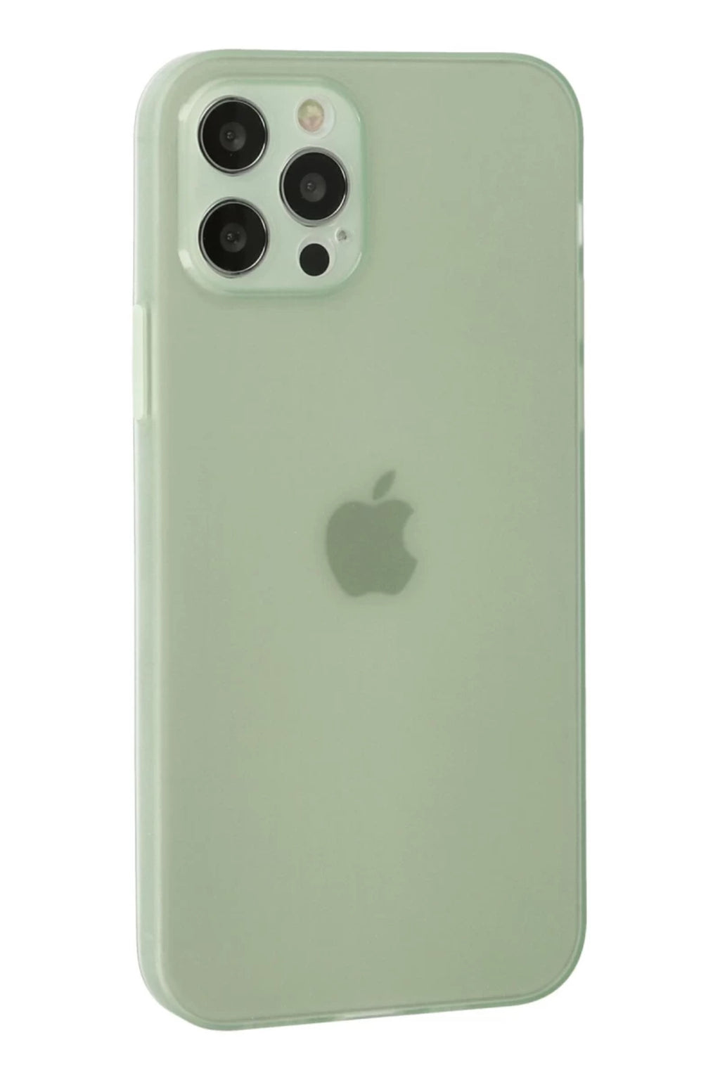 Apple iPhone 12 Pro Max Uyumlu Kılıf Puma Silikon - Açık Yeşil