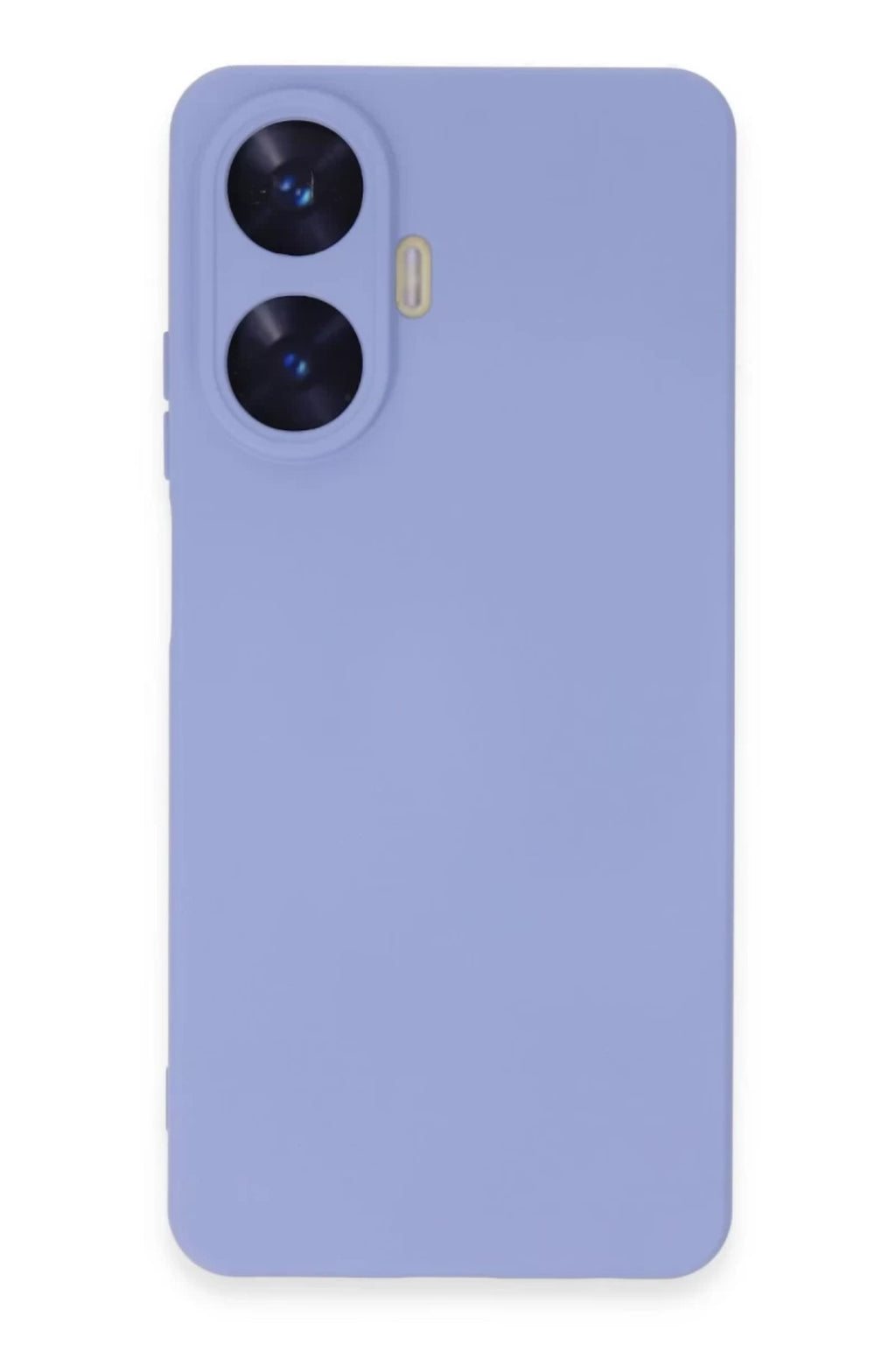 Realme C55 Uyumlu Kılıf Nano içi Kadife Silikon - Lila