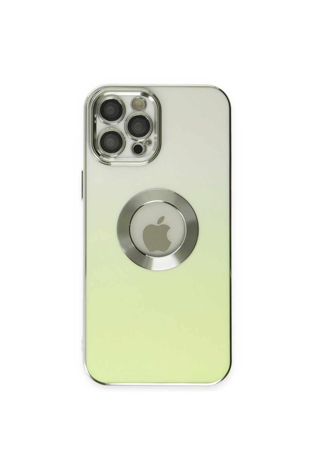 Apple iPhone 12 Pro Max Uyumlu Kılıf Best Silikon - Yeşil