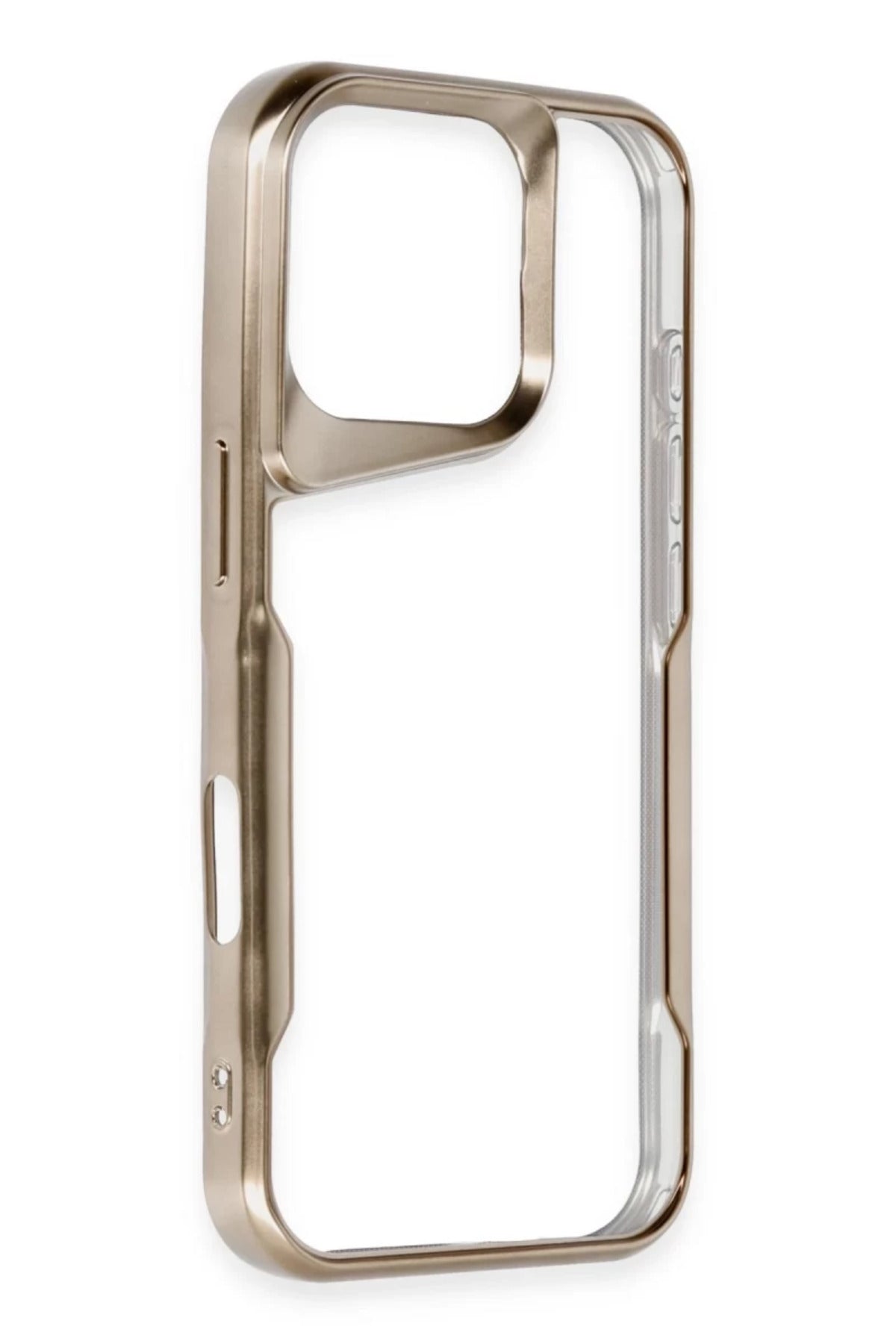 Apple iPhone 16 Pro Uyumlu Kılıf Boyi Silikon Kapak - Desert