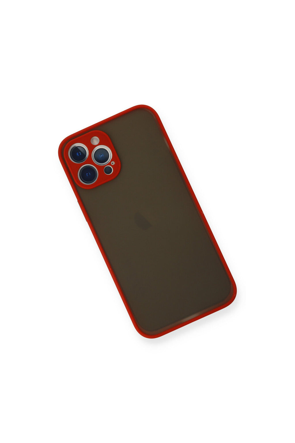 Apple iPhone 12 Pro Uyumlu Kılıf Montreal Silikon Kapak - Kırmızı