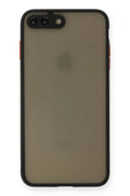 Apple iPhone 7 Plus Uyumlu Kılıf Montreal Silikon Kapak - Siyah