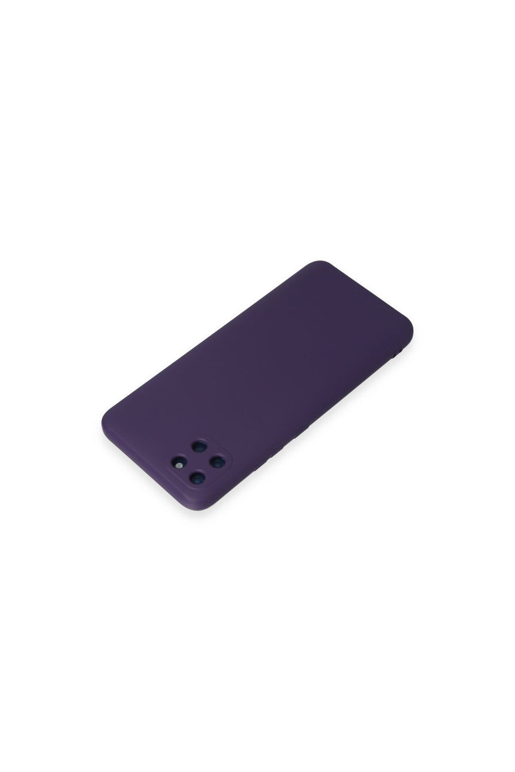 Realme C11 Uyumlu Kılıf Nano içi Kadife Silikon - Mor